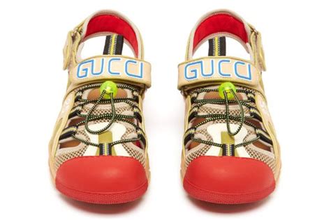 gucci sandal blue|Gucci closed toe sandals.